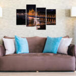 4 Decor Tablou canvas 4 piese - Pod pe dunare