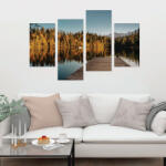 4 Decor Tablou canvas 4 piese - Liniste in natura