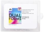 2M Beauty Tips Half Natural Square Dual Forms - 120 buc