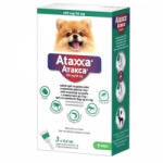 FYPRYST Ataxxa 200 mg/40 mg, antiparazitar extern pentru caini de talie foarte mica (0-4 kg), 3 pipete