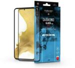 MyScreen LA-2147 Samsung Galaxy S22 5G edzett üveg képernyővédő fólia - Myscreen protector diamond glass Edge2.5D fekete (LA-2147)