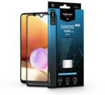 MyScreen LA-2005 Samsung Galaxy A31 / A32 edzett üveg képernyővédő fólia - Myscreen protector diamond glass Lite Edge2.5D fekete (LA-2005)