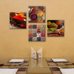4 Decor Set de 4 tablouri : Condimente