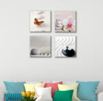 4 Decor Set de 4 tablouri : Relaxare