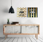 4 Decor Tablou canvas 2 piese - Iubeste