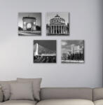 4 Decor Set de 4 tablouri : Bucharest, my love !
