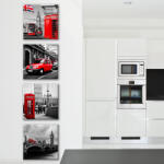 4 Decor Set de 4 tablouri : London