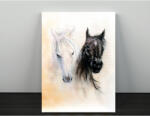 4 Decor Tablou canvas : Opposites attract - beestick-deco - 104,00 RON