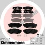ZIMMERMANN set placute frana, frana disc ZIMMERMANN 22434.145. 1 (22434.145.1)