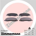 ZIMMERMANN set placute frana, frana disc ZIMMERMANN 24418.170. 1 (24418.170.1)
