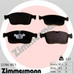 ZIMMERMANN set placute frana, frana disc ZIMMERMANN 22386.185. 1 (22386.185.1)