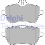 DELPHI set placute frana, frana disc DELPHI LP2659 (LP2659)