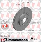 ZIMMERMANN Disc frana ZIMMERMANN COAT Z 280.3161. 20 (280.3161.20)