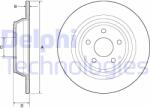 DELPHI Disc frana DELPHI BG4703C (BG4703C) - automobilus