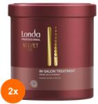 Londa Professional Set 2 x Tratament pentru Par Londa Professional Velvet Oil Treatment, cu Ulei de Argan, 750 ml