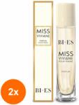 Bi Es Set 2 x 15 ml Apa de Parfum Bi-es Miss Viviane, pentru Femei