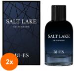 Bi Es Set 2 x 100 ml Apa de Toaleta Bi-es Men Salt Lake pentru Barbati