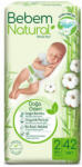 Bebem Natural pelenka (2-es) 3 - 6 kg (42 db/cs) - diaper