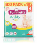 Pommette pelenka Eco pack (4-es) 7 - 18 kg (102 db/cs) - diaper