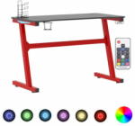 vidaXL 110x60x75 cm Z Black/Red (325421)