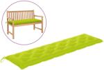 vidaXL Pernă bancă de grădină verde aprins 200x50x7 cm material oxford (314991)