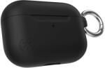 Speck Калъф за слушалки Speck Presidio W/Soft Touch Black, за Apple AirPods Pro, алуминиев, с карабинер, удароустойчив, антибактериално покритие Microban, черен (140773-1041)