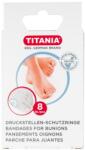 Titania Bandaj de protecție pentru degetele de la picioare, 8 buc - Titania Bandages Bunions 8 buc