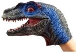 Magic Toys Velociraptor dinoszaurusz kézbáb kék csíkkal (MKO416108) - innotechshop