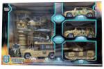 Magic Toys Katonai főhadiszállás 5db járművel, fény és hang effektekkel (MKL375404) - innotechshop