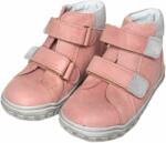 Vlnka Tépőzáras gyerek bőr tornacipő "Pepe" - rózsaszín gyermek méretek 30