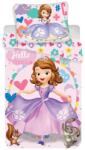 agynemustore Sofia hello Princess 2 részes Disney pamut-vászon gyerek ágynemű