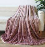 Naturtex Pléd ombre coral 2 rétegű jacqeguard sherpa 150x200cm (81495)