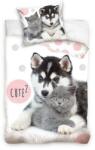 agynemustore Ágyneműhuzat kis husky kis cica