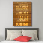 4 Decor Tablou canvas : Caminul nostru - beestick-deco - 69,00 RON