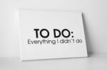4 Decor Tablou canvas : To do - beestick-deco - 69,00 RON