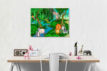 4 Decor Tablou canvas : Jungla din povesti - beestick-deco - 104,00 RON