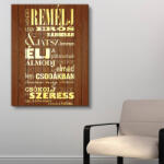 4 Decor Tablou canvas : Mindig Remenlj - beestick-deco - 104,00 RON
