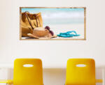 4 Decor Cu slapii in nisip