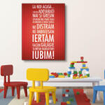 4 Decor Tablou canvas : Despre Familie si Iubire - beestick-deco - 174,00 RON