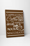 4 Decor Tablou canvas : Cappuccino americano - beestick-deco - 174,00 RON
