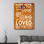 4 Decor Tablou canvas : Pastreaza-ti Speranta - beestick-deco - 104,00 RON