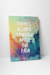 4 Decor Tablou canvas : There s always rainbow - beestick-deco - 69,00 RON