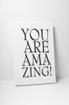 4 Decor Tablou canvas : You Are Amazing - beestick-deco - 69,00 RON
