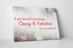 4 Decor Tablou canvas : Classy Fabulous - beestick-deco - 104,00 RON