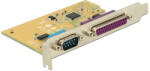 Delock PCI Express-kártya > 1 x Soros + 1 x Párhuzamos (89446) - mobilitcentrum