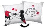 Halantex Disney Minnie, Mickey Love párna, díszpárna 40*40 cm (JFK031599)