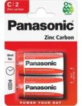 Panasonic RedZinc R14RZ/2BP C/baby cink-mangán tartós elem 2 db/csomag (R14R-2BP) (R14R-2BP) - mysoft