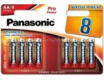 Panasonic LR6PPG/8BW 1, 5V AA/ceruza tartós alkáli elem 8 db/csomag (LR6PPG-8BW) (LR6PPG-8BW) - mysoft