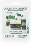 Country Candle Holiday Cake ceară pentru aromatizator 64 g