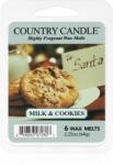 Country Candle Milk & Cookies ceară pentru aromatizator 64 g